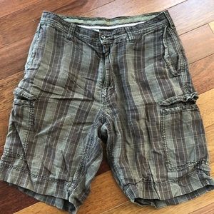 Tommy Bahama relax fit plaid shorts size 33